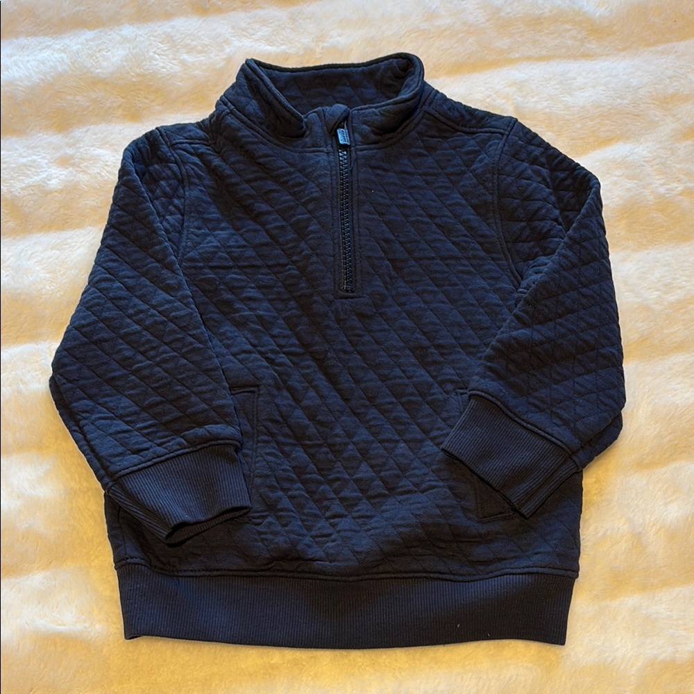 Kids blue Quilted Sweater